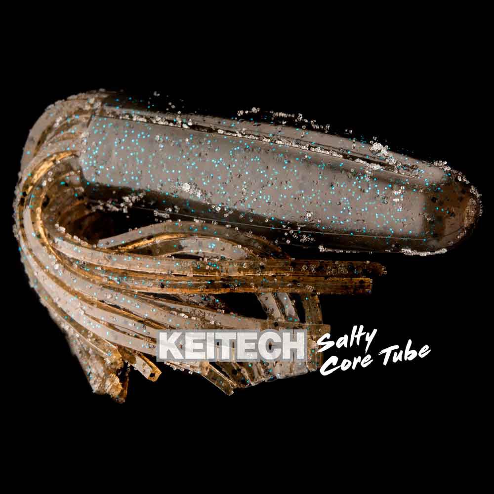 Leurre Souple Tube Keitech Salty Core Tube 8,9 cm (x6)