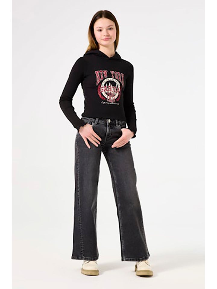 Garcia Longsleeve in Schwarz günstig kaufen