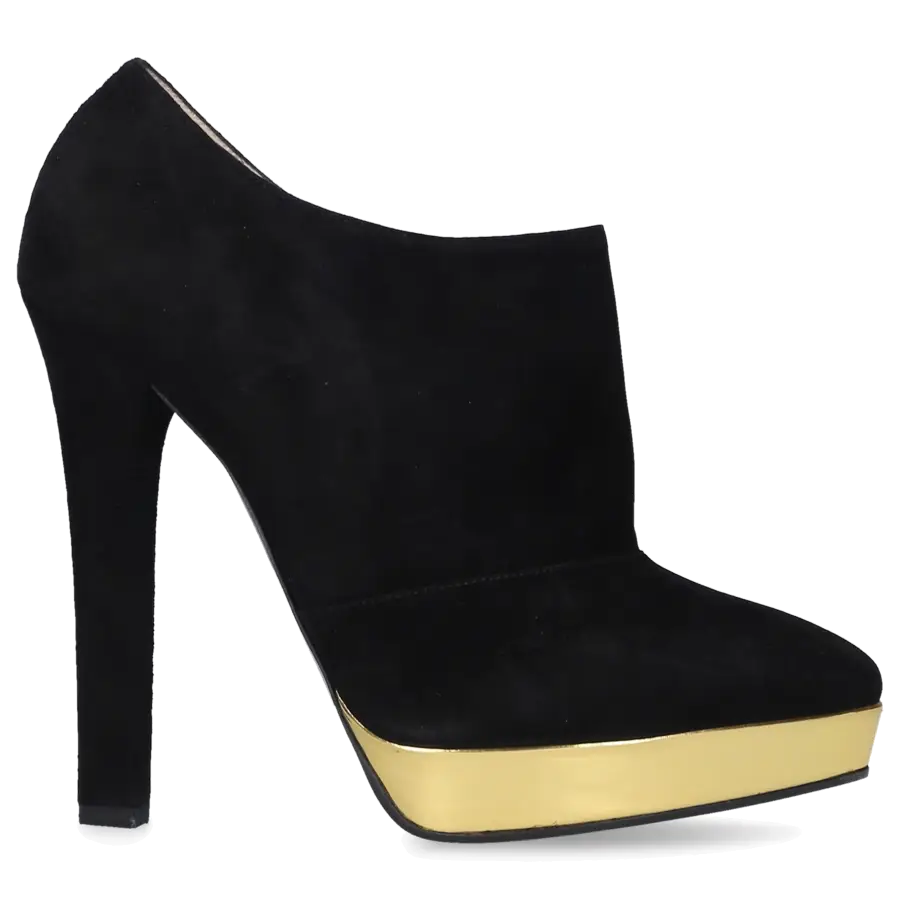 Bottega Veneta - Stiefeletten VFCB0 Veloursleder - schwarz