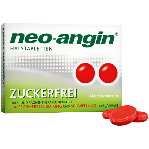 NEO-ANGIN Halstabletten zuckerfrei  24 St  Lutschtabletten