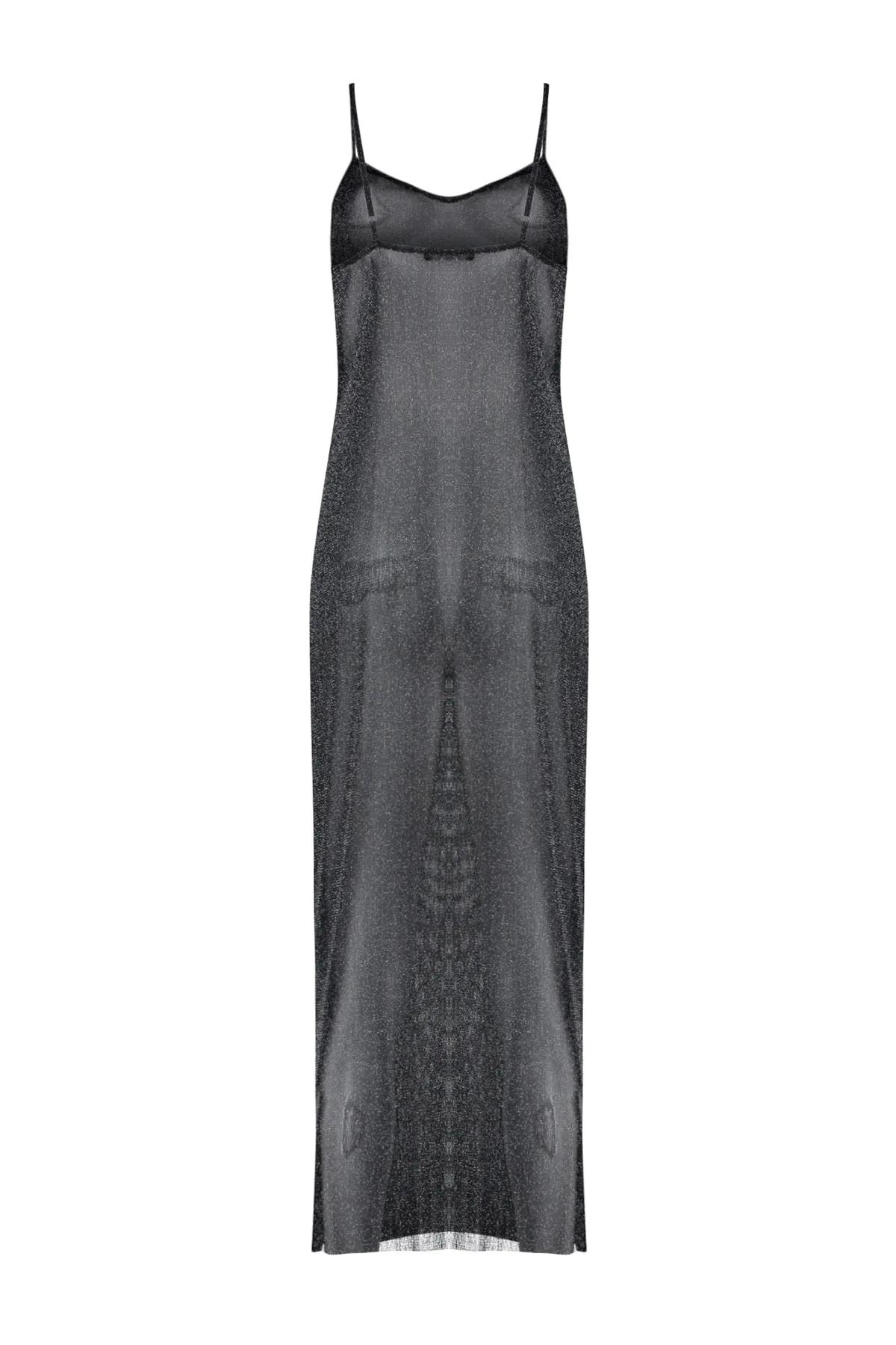 Trendyol Collection  Schwarzes, glänzendes Mesh-Elegantes Abendkleid TPRSS23EL00505