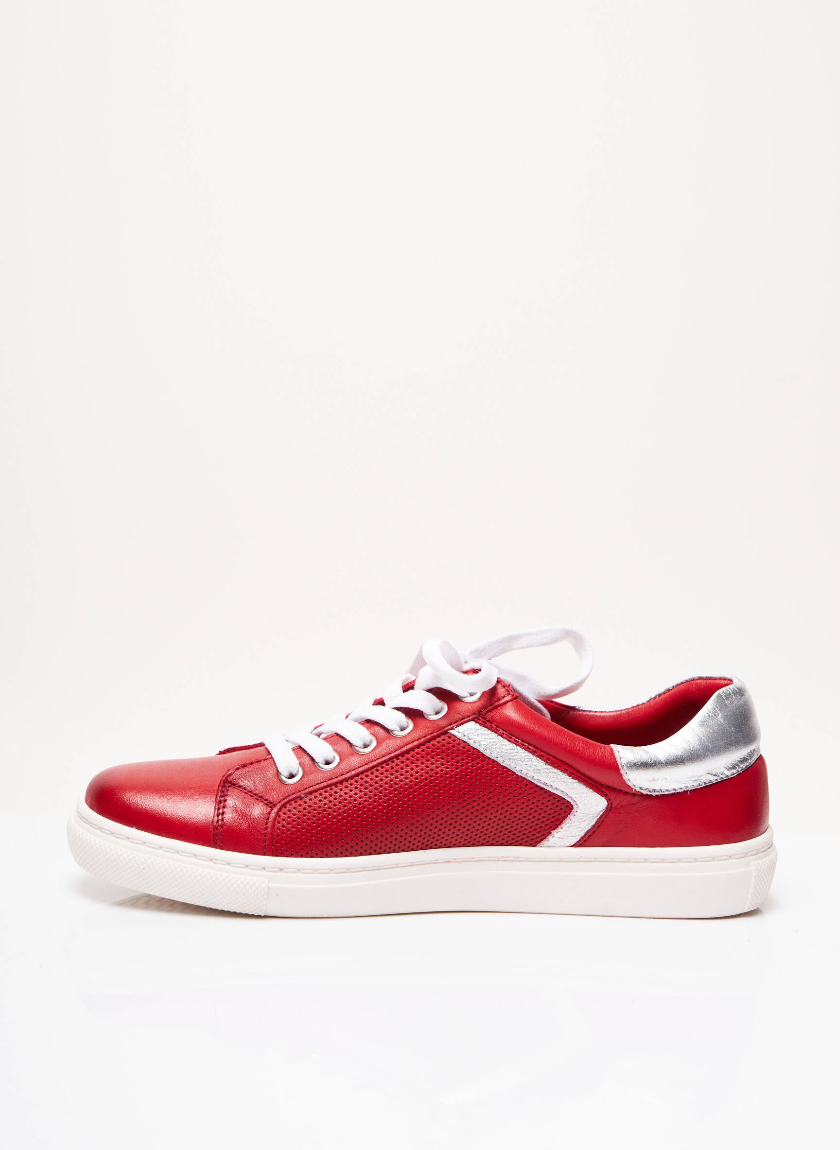 Moran S Baskets Femme couleur rouge