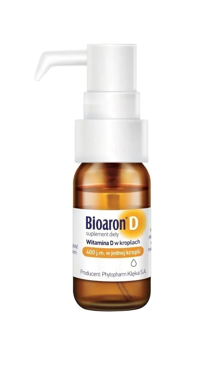 Bioaron D, D-vitamin 400 IE til spædbørn, børn og voksne, dråber