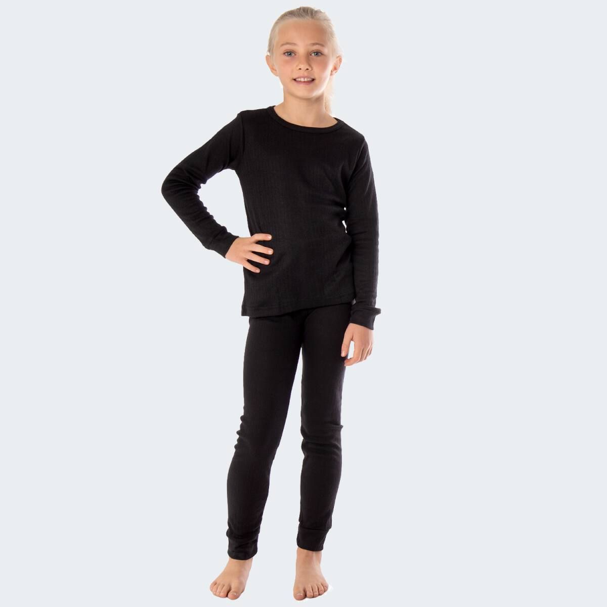 Black Snake Cuddle Mix 2-Pack Kinder Thermounterwäsche Set