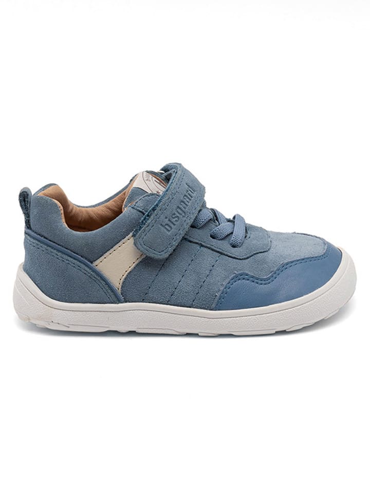 bisgaard Leder-Sneakers in Blau günstig kaufen