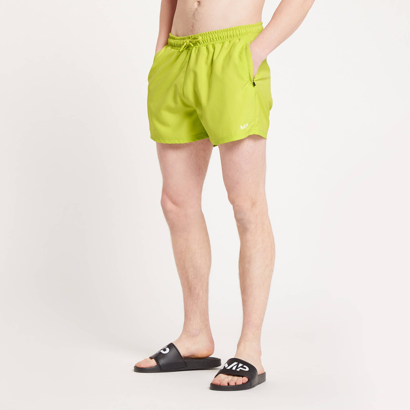 Short de bain MP Atlantic pour hommes – Citron vert fluo