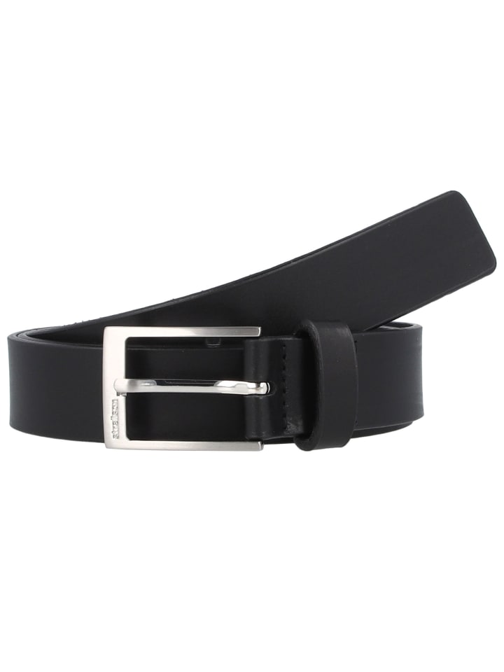 Strellson Gürtel Leder in black günstig kaufen 115 cm