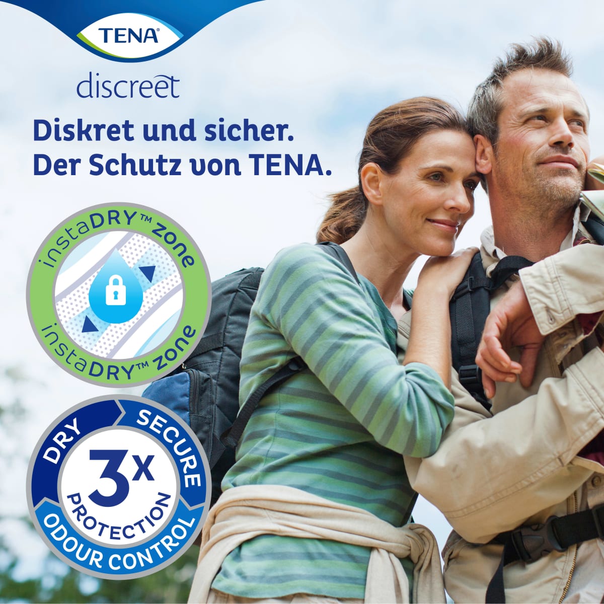 discreet Einlagen Inkontinenz Extra Plus, 8 St
