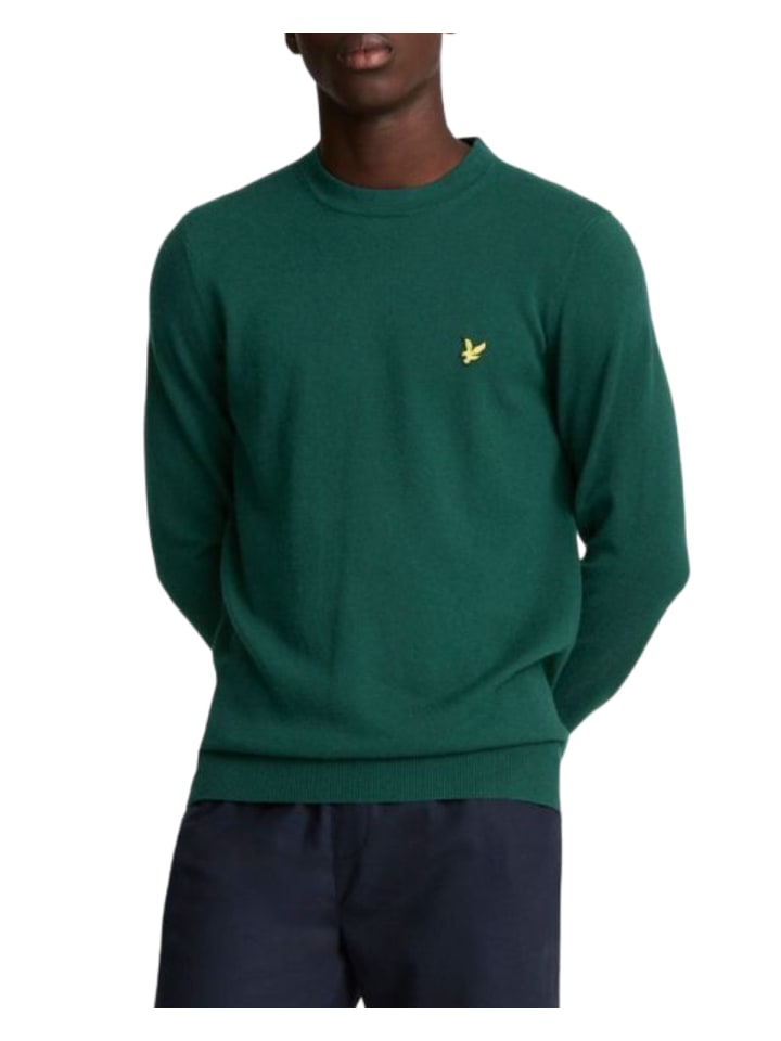 Lyle & Scott Strickpullover in Grün günstig kaufen S