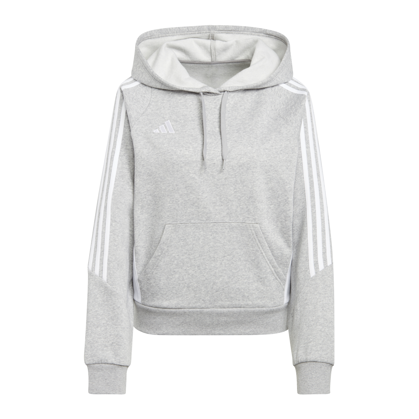 adidas Tiro 24 Hoody Damen Grau Weiss