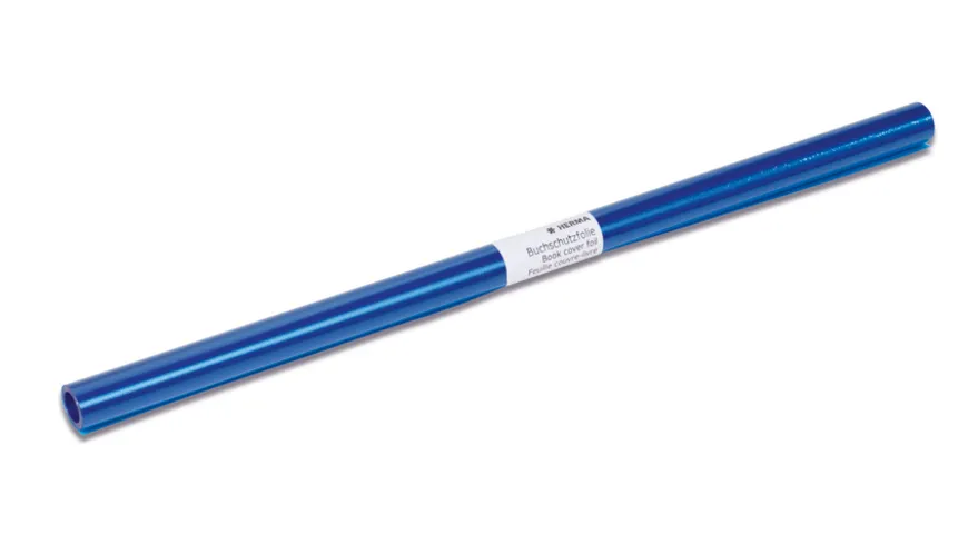 HERMA Buchschutzfolie blau 2m x 40cm 2 m