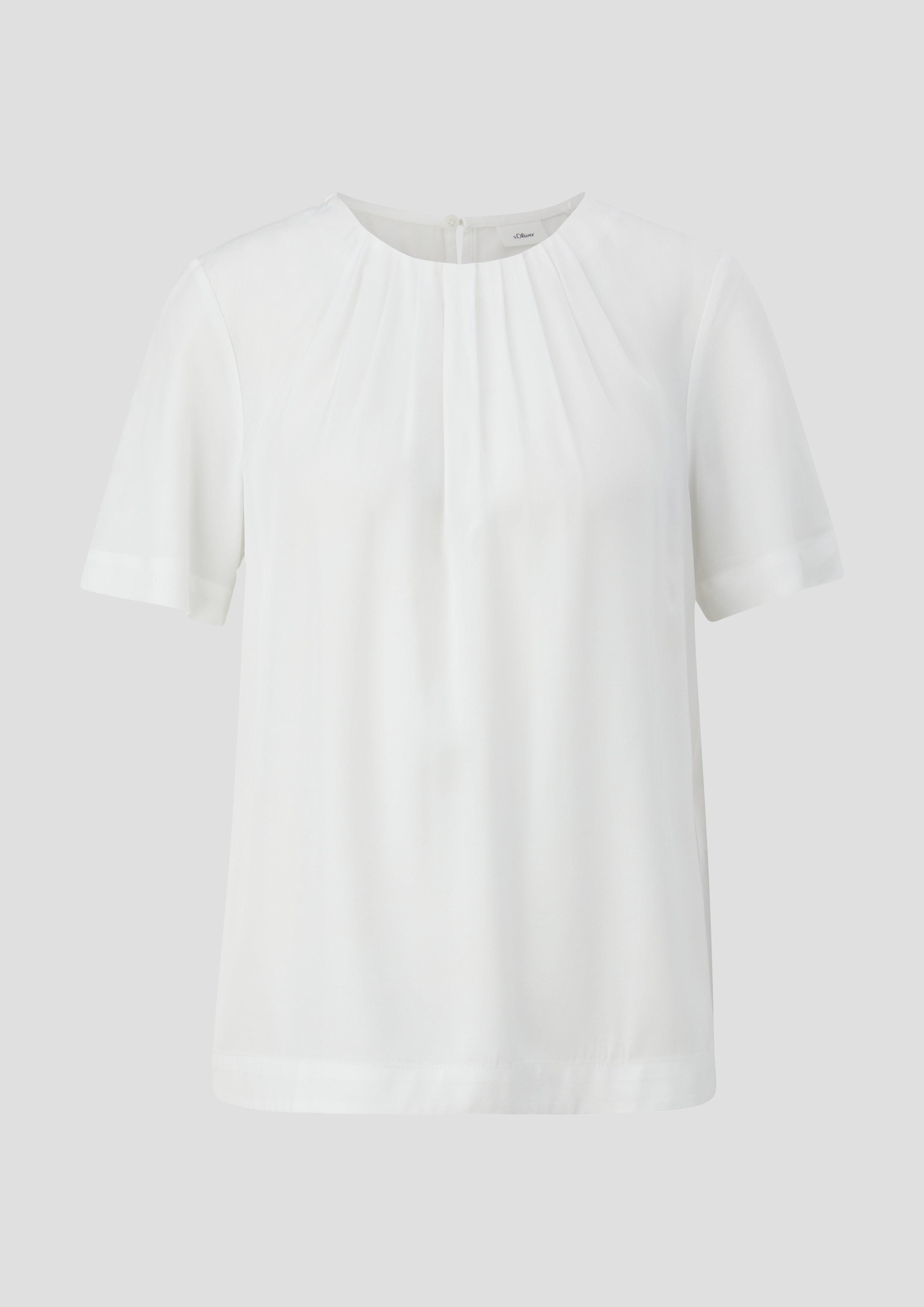 Bluse aus schimmerndem Viskosetwill  2142726-0200
