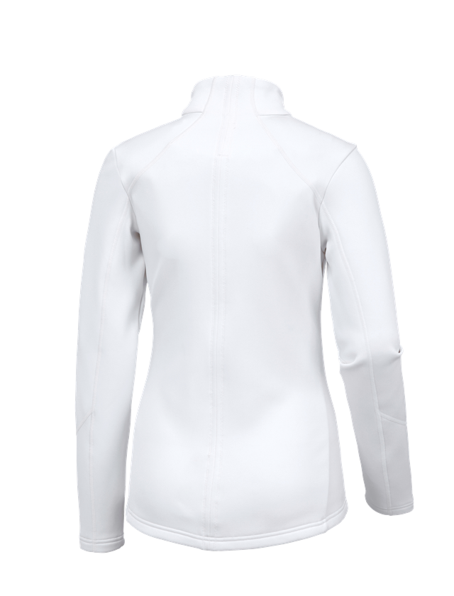 e.s. Funktions Sweatjacke melange, Damen