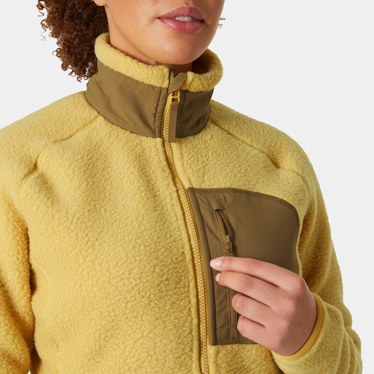 Women’s Imperial Pile Fleece Block Jacket