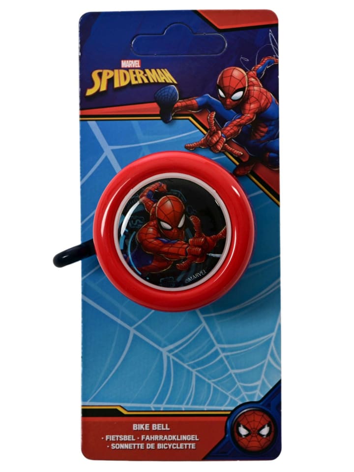 Spiderman Fahrradklingel in Rot günstig kaufen onesize