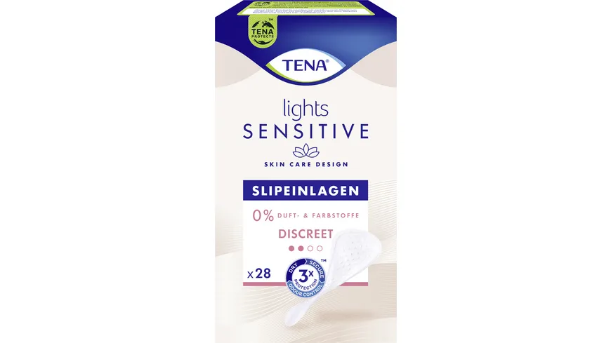 Tena lights Sensitive Discreet Slipeinlagen