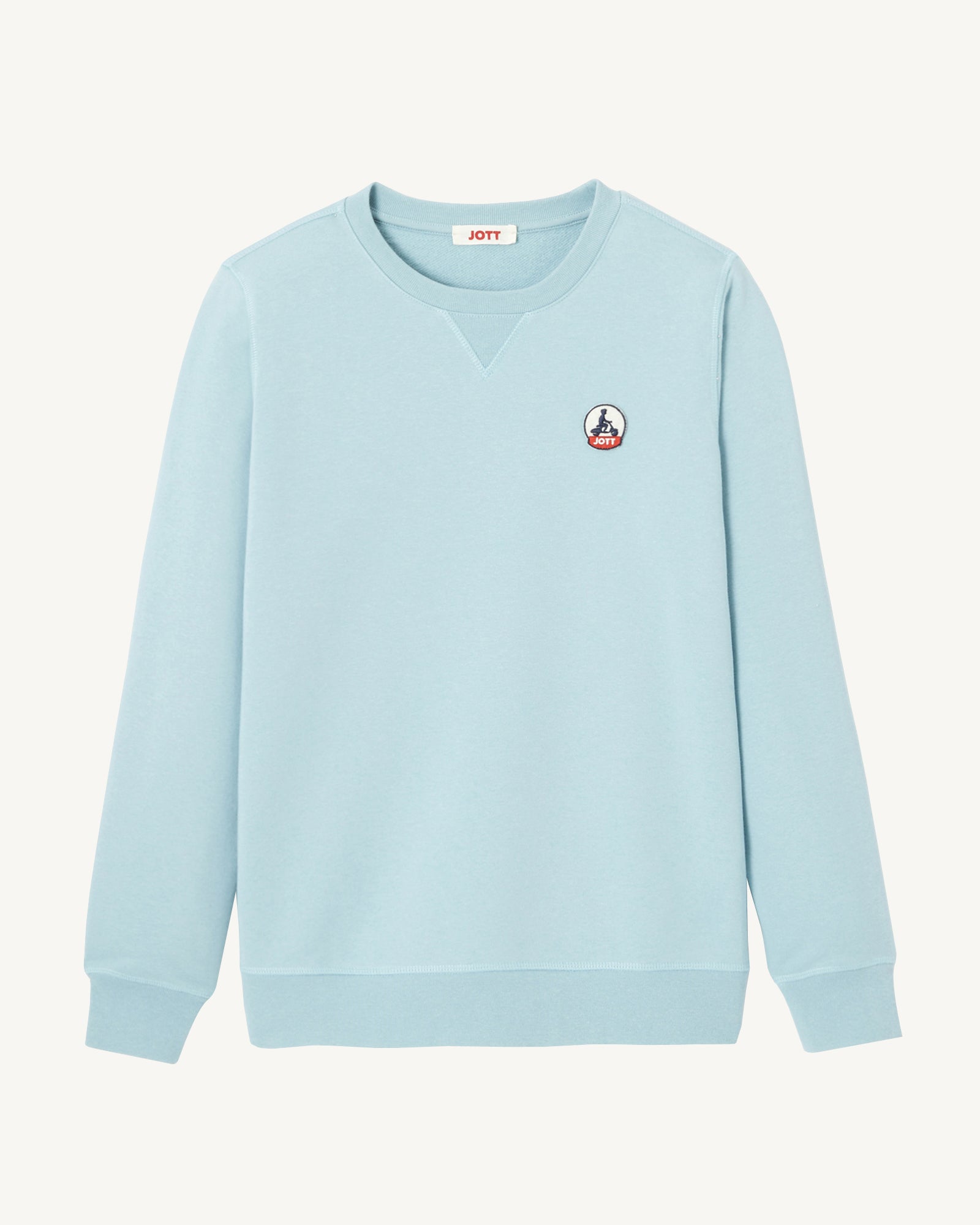 Sweat en coton biologique Iceberg bleu Elvas