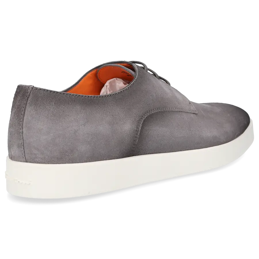 Santoni - Halbschuhe MGAI17 Veloursleder - grau
