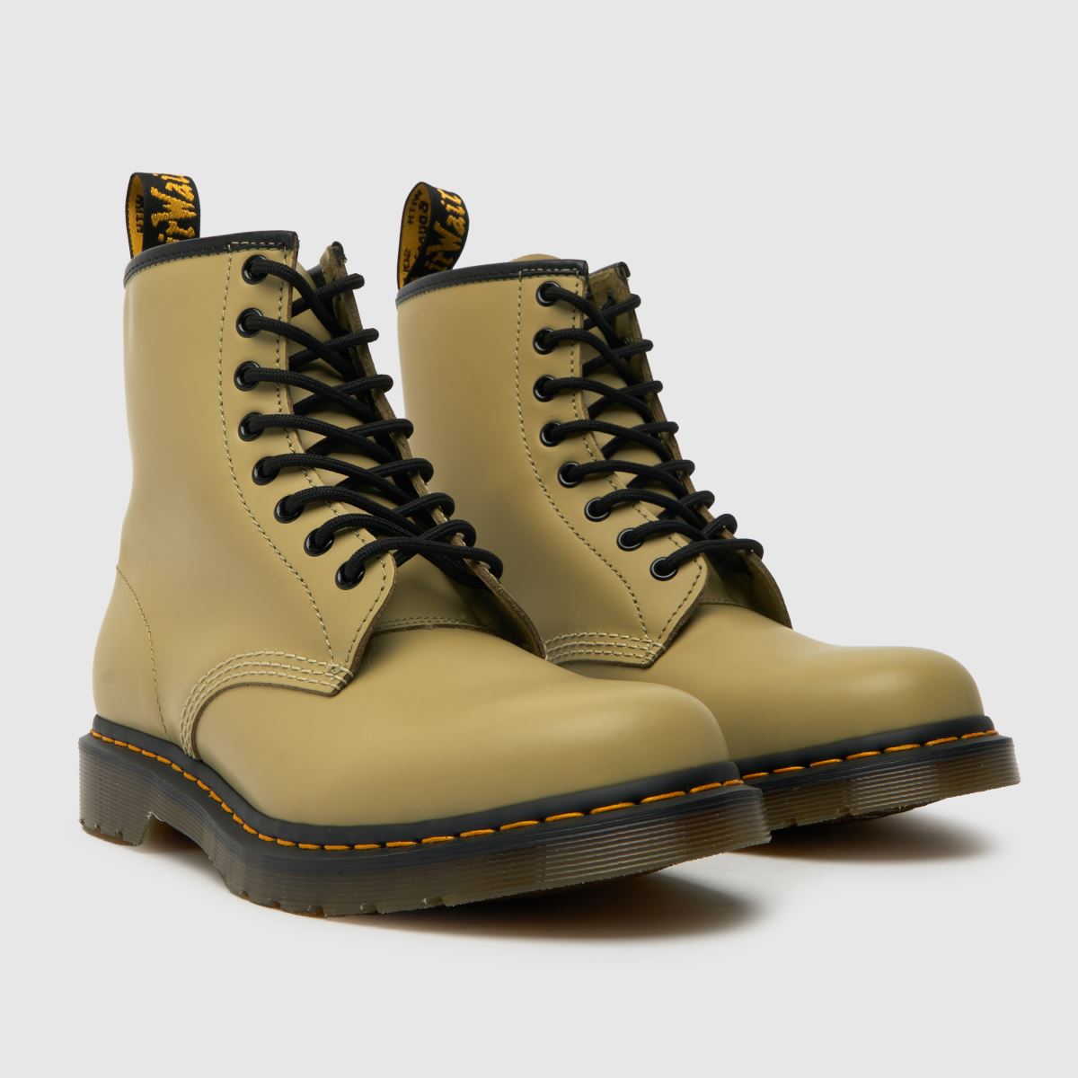 Dr Martens 1460 stövlar i khaki