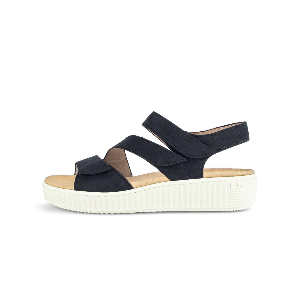 Gabor fashion Plateau Sandale blau