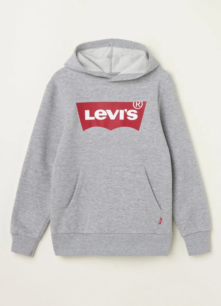 Mikina s kapucí Levi's s potiskem loga