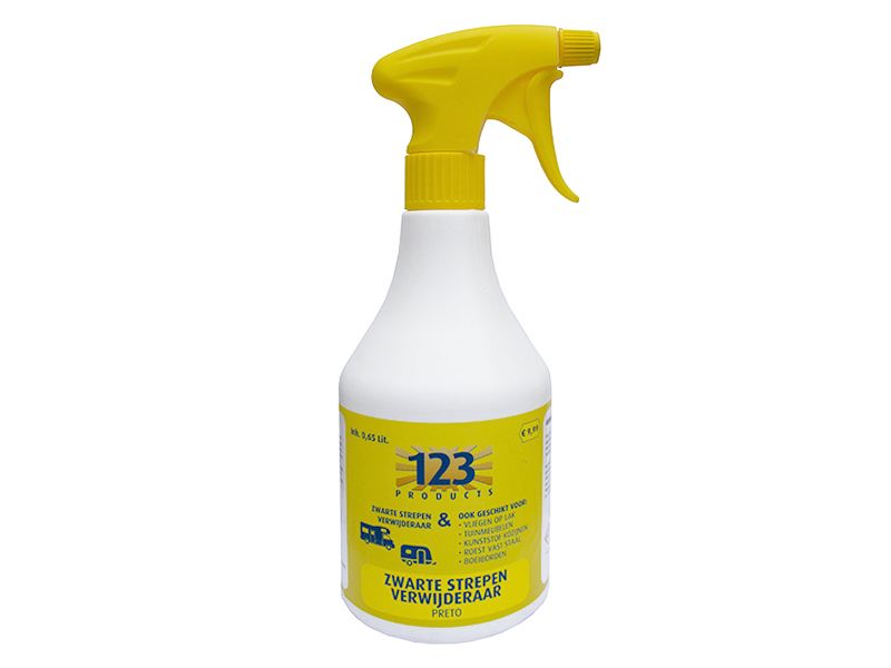 123 Products schwarze Streifenentferner