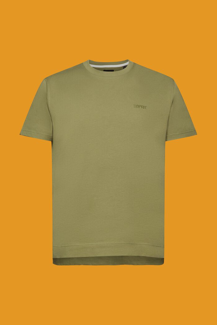 T-Shirt mit Logostickerei