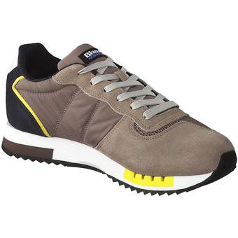 Blauer USA Schnürsneaker in braun