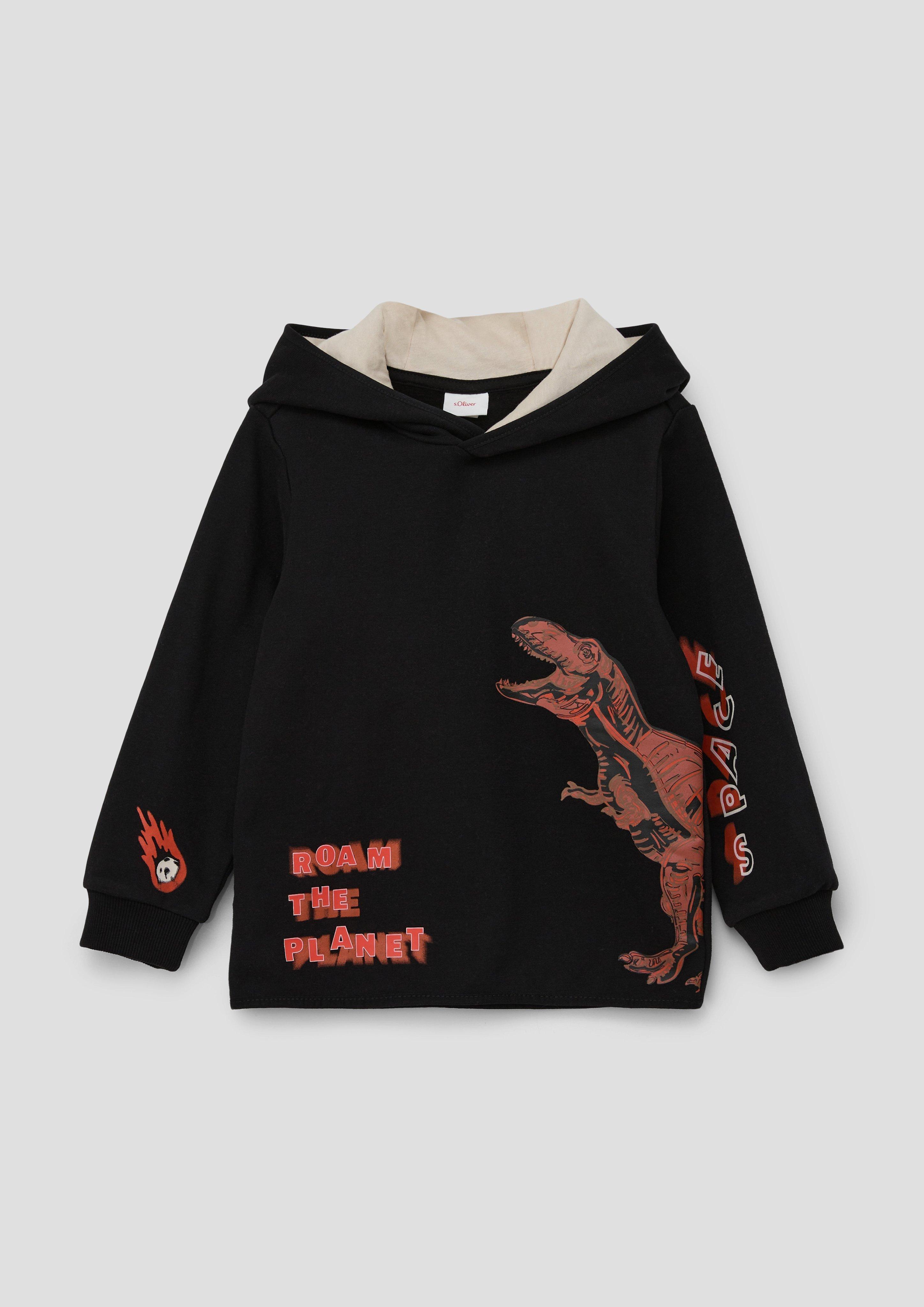 Kapuzensweatshirt mit Frontprint  2137506-9999
