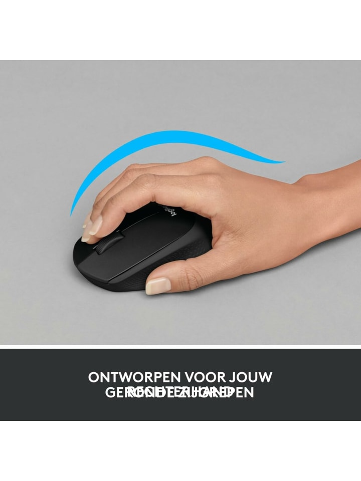 Logitech M330 Silent Click Wireless Maus – Ideal für ruhige Büros in Schwarz günstig kaufen onesize
