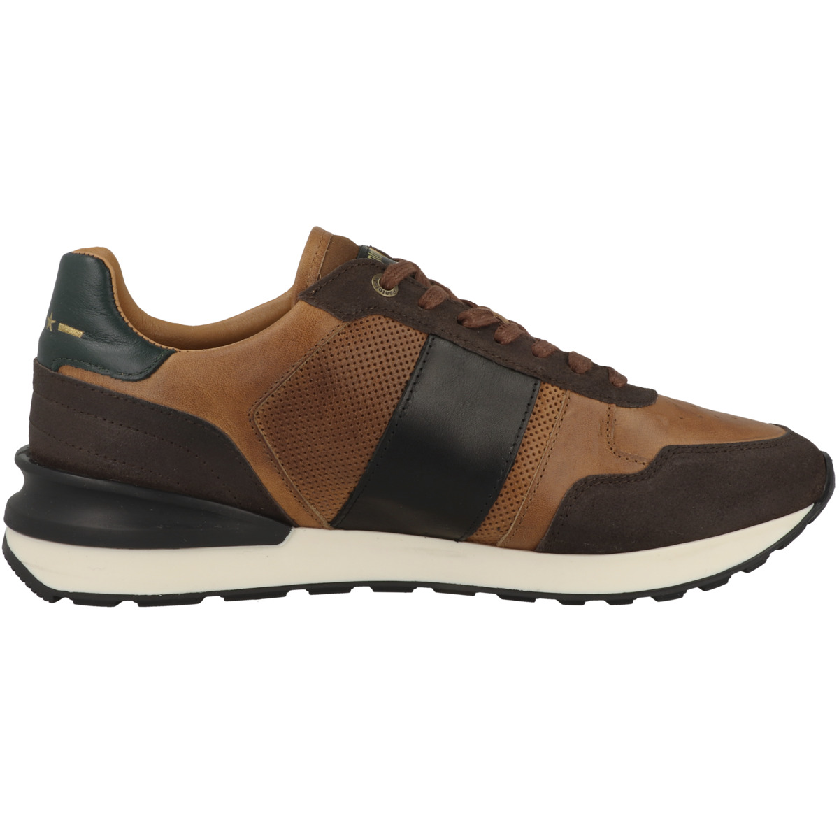 Pantofola d Oro Ponte Runner Uomo Low Sneaker Low braun