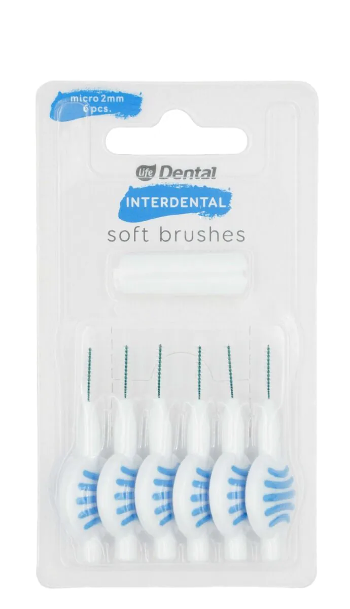 Μεσοδόντια Βουρτσάκια Life Dental 2 Mm Νέα