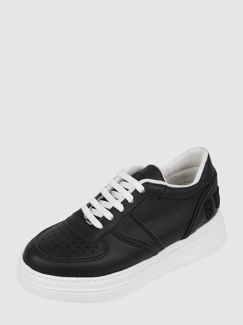 Sneaker mit Logo in schwarz