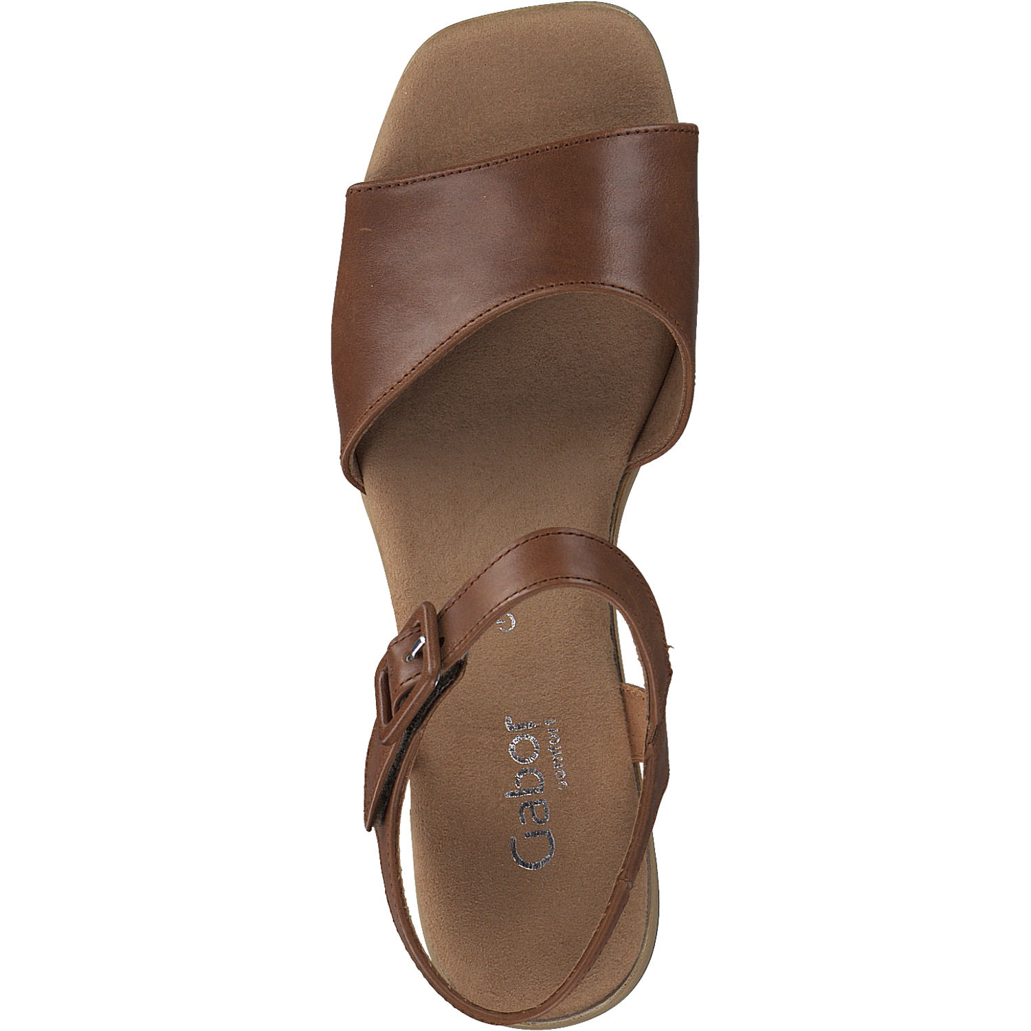 Gabor Comfort 22.721, Plateau-Sandaletten, Damen, CAMEL