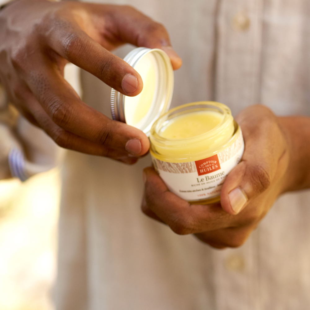 comptoir des huiles Le Baume bio - Huile de Baobab 50ml en pot Cream