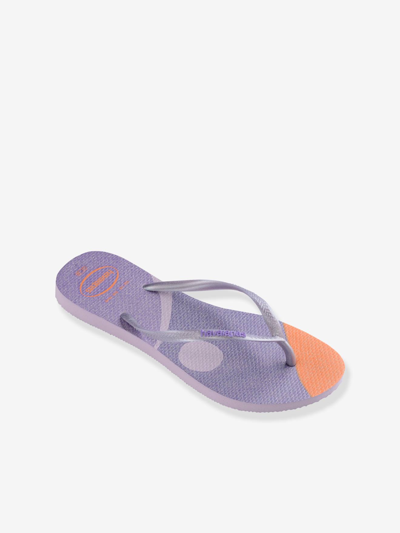 Havaianas Mädchen Zehentrenner Slim Palette Glow HAVAIANAS - violett/mehrfarbig