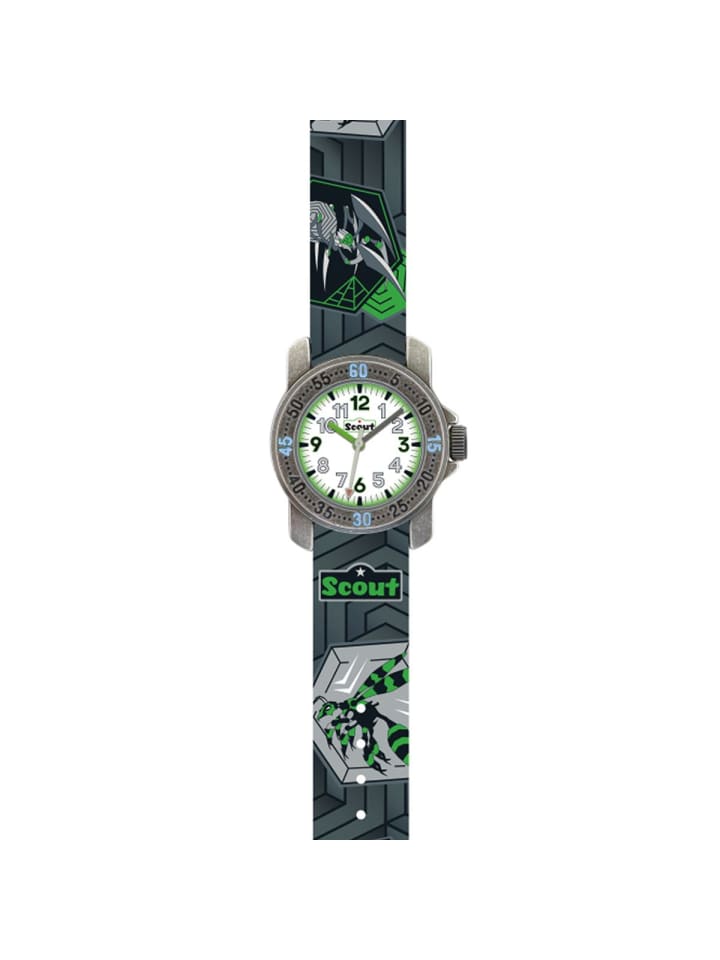Scout Quarzuhr 280376042 in Grau günstig kaufen onesize