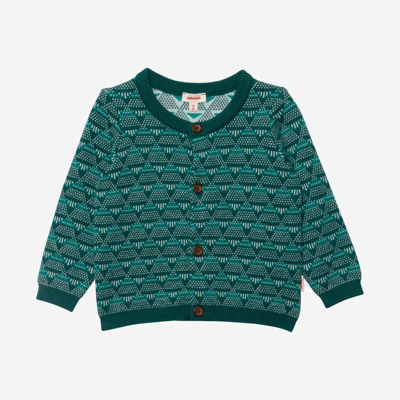 Cardigan bébé garçon tricot jacquard Catimini