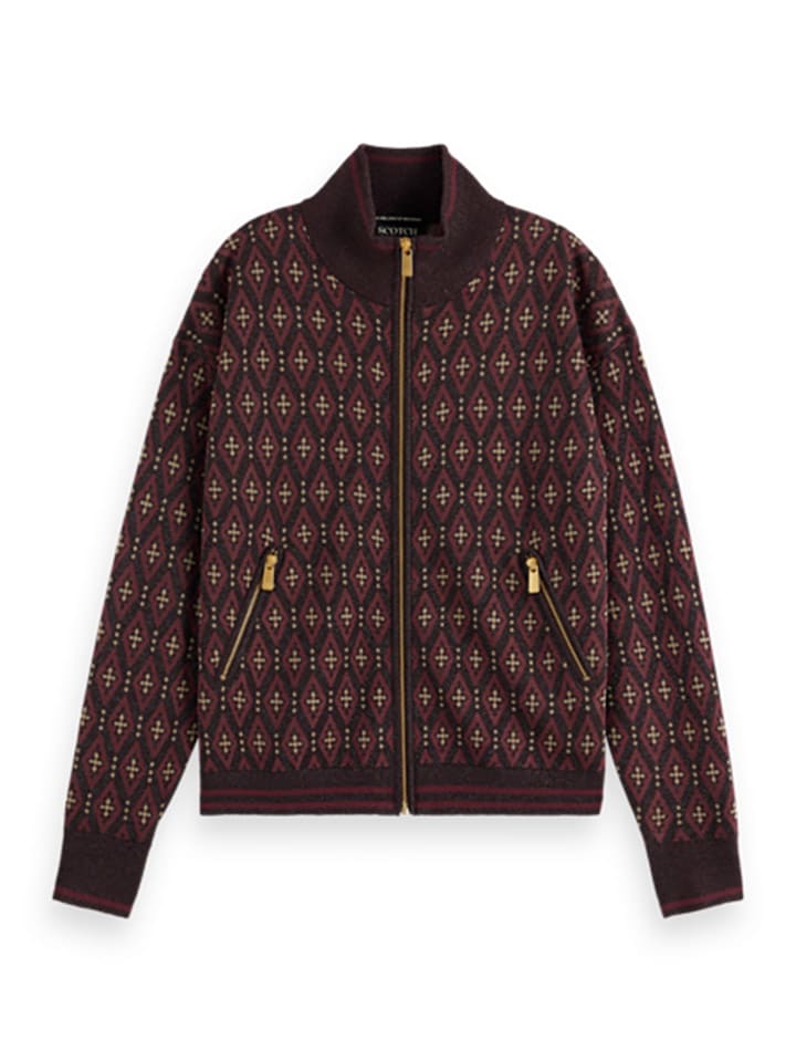 Scotch & Soda Cardigan in Bordeaux günstig kaufen