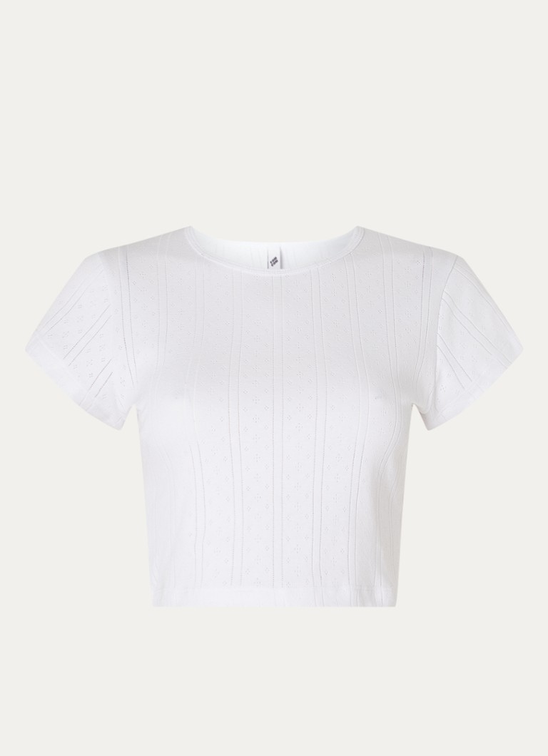 Cou Cou Intimates  Baby Tee crop top van biologisch katoen