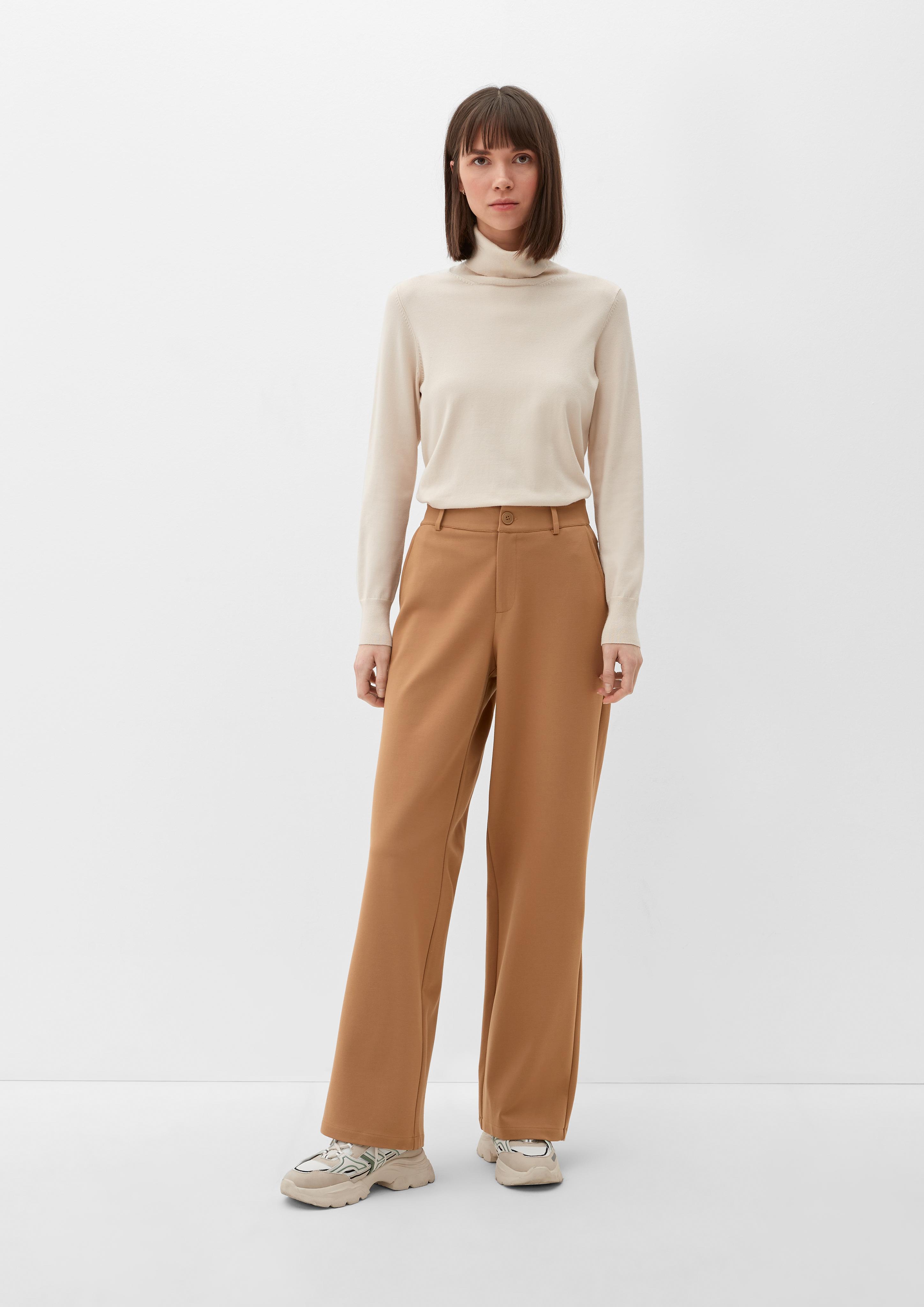 Loose: Stoffhose mit Wide Leg  2129908-8469