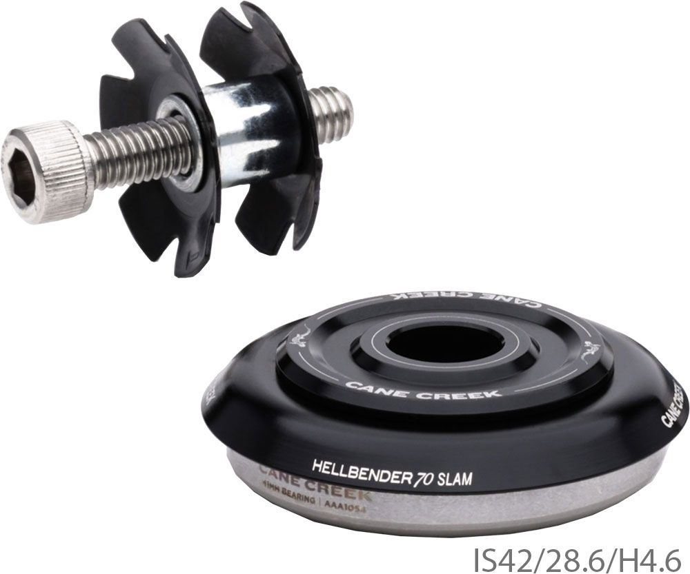 Cane Creek Hellbender 70 Slam Steuersatz Oberteil, 1 1/8