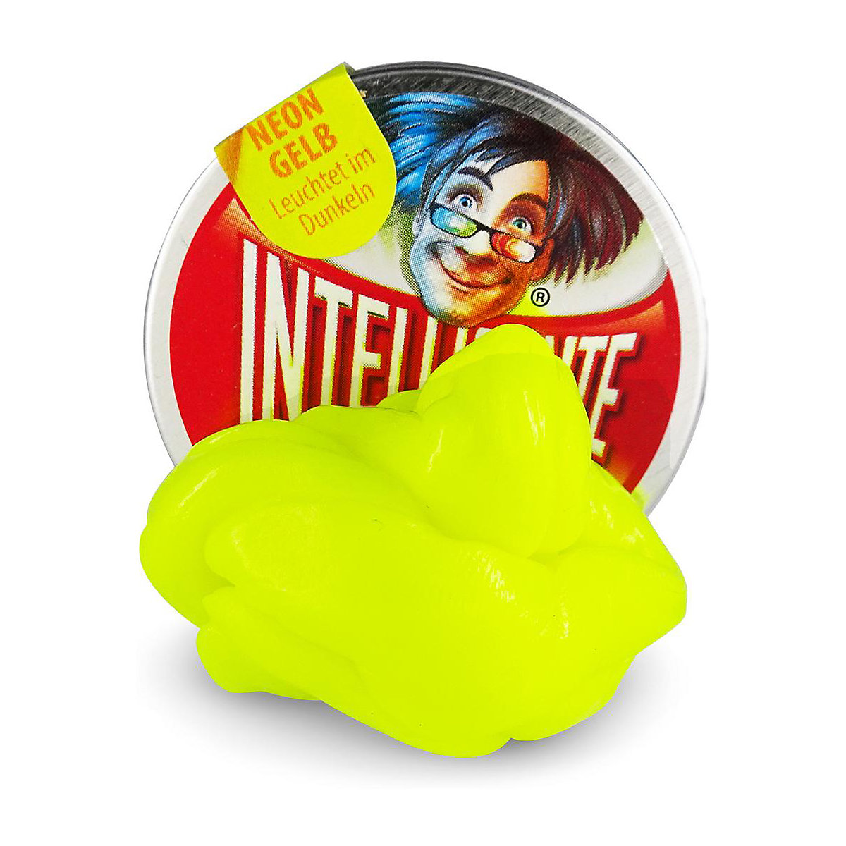 Intelligente Knete - Klein Neon Gelb