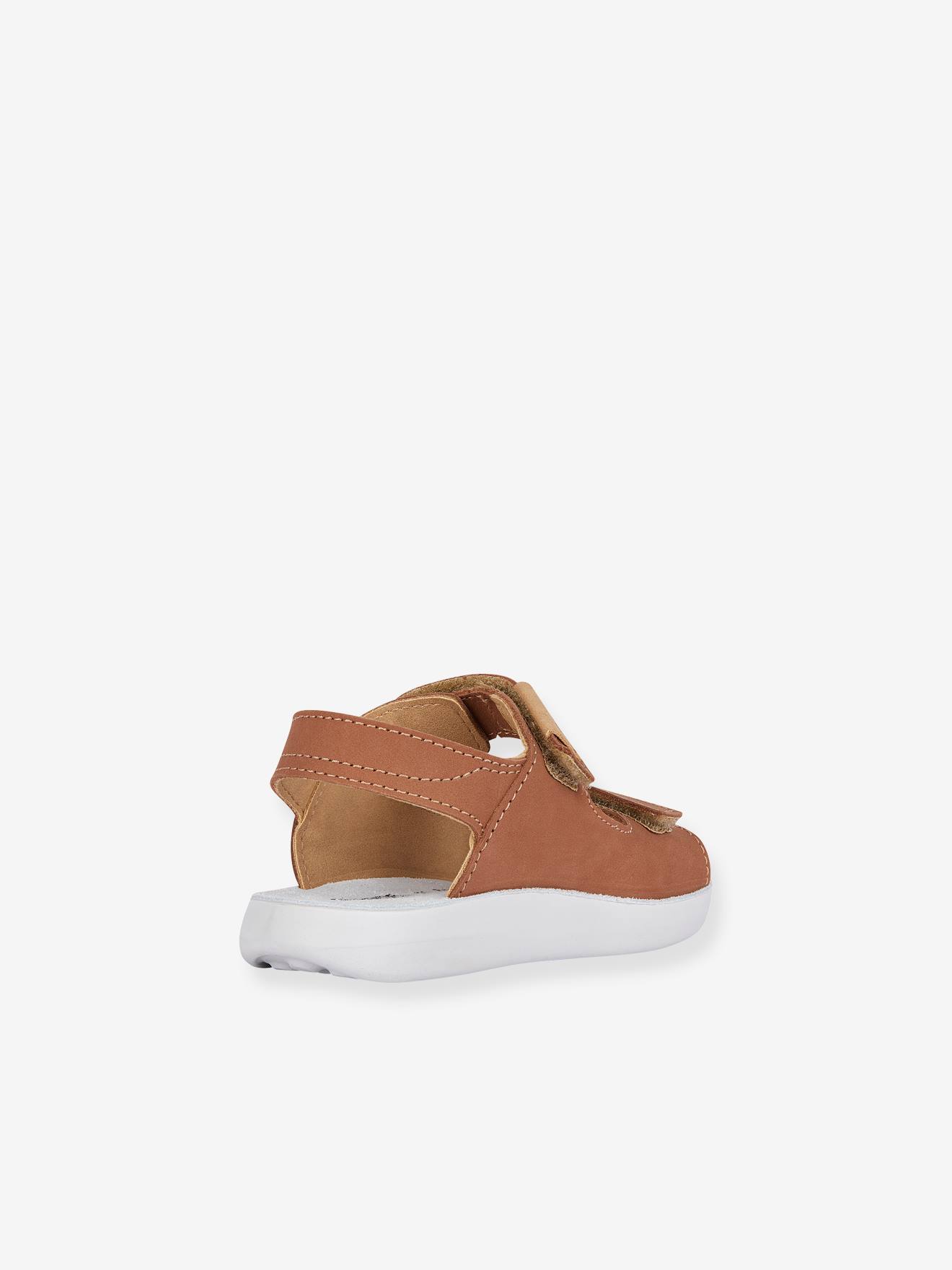 Geox Kinder Sandalen J45GQC Light Floppy GEOX - kaffee