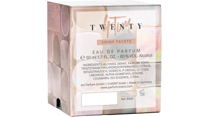 twenty4tim Eau de Parfum Shiny facets 50 ml