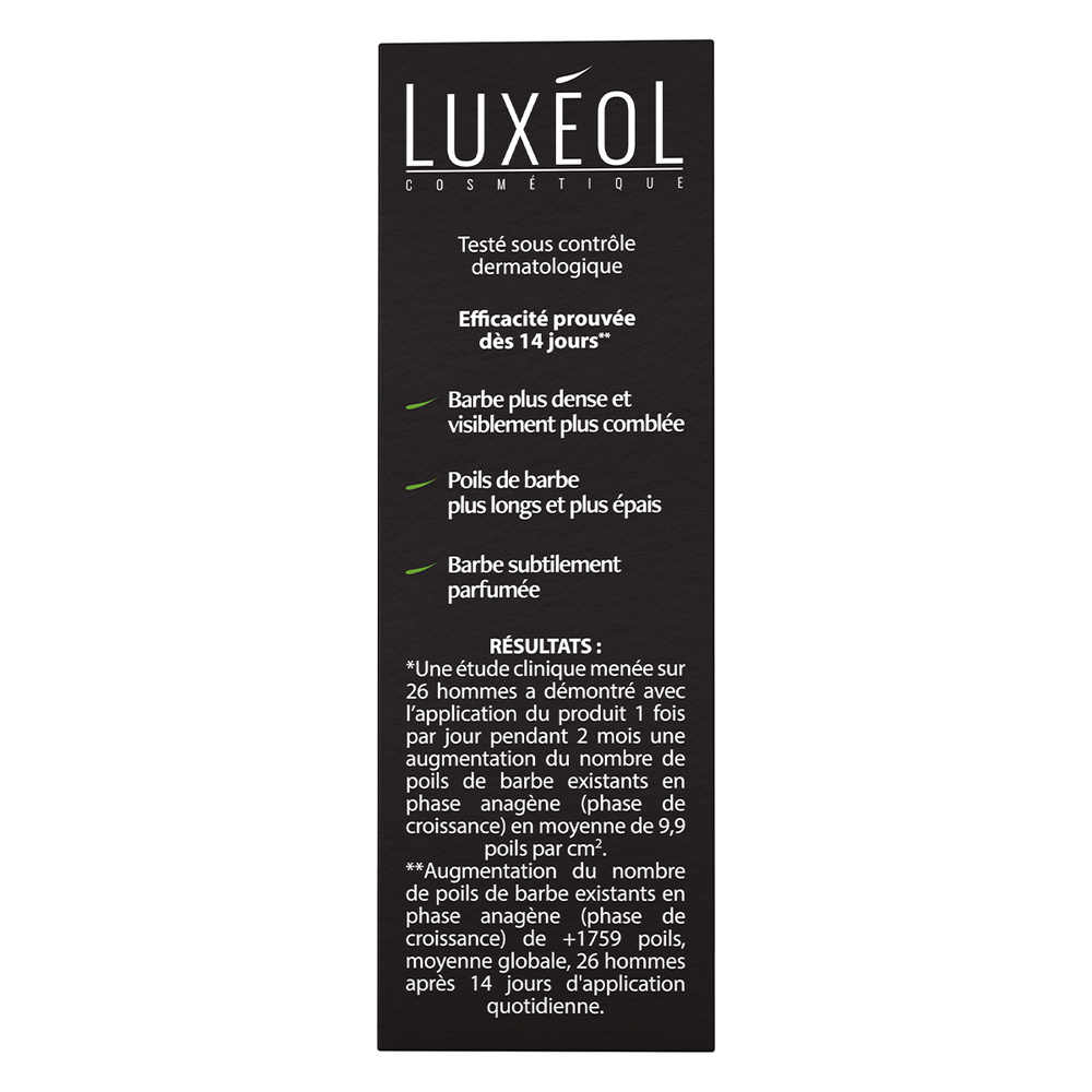 Luxéol Luxéol - Sérum Barbe Pousse Cosmétiques