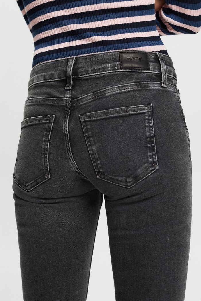Skinny Jeans mit mittlerer Bundhöhe