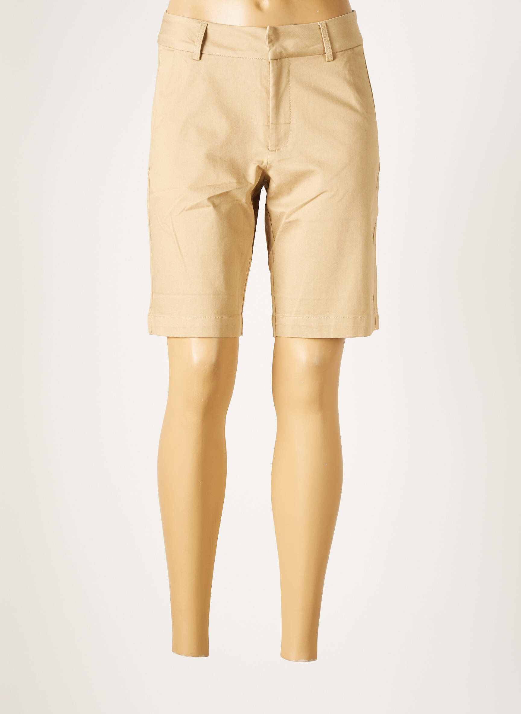 Kaffe Shorts 1 Femme couleur beige
