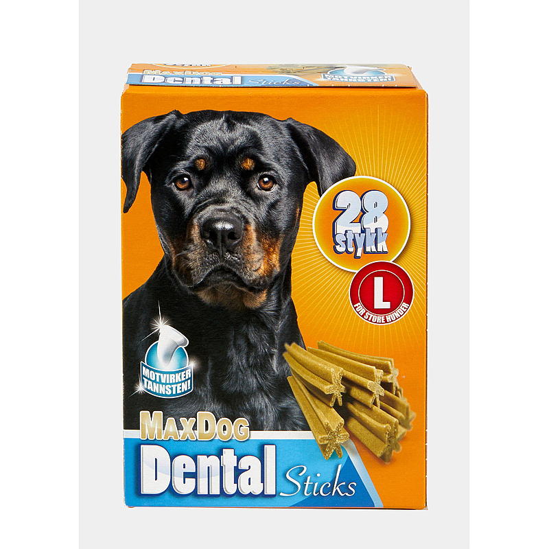 MaxDog Dental sticks L 28 stk, 1,08 kg Maxdog