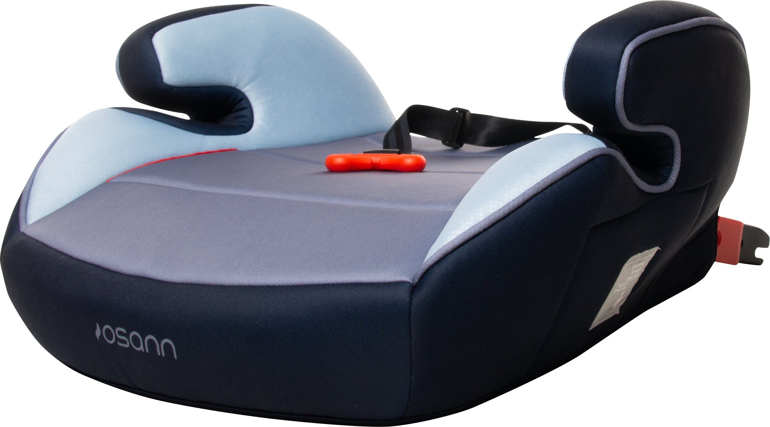 Osann Kindersitzerhöhung Junior Isofix und Gurtfix, ab: 3 Jahren, bis: 12 Jahre, ab: 15 kg, bis: 36 kg, Kindersitzerhöhung mit Isofix und Gurtfix- Gruppe 2/3